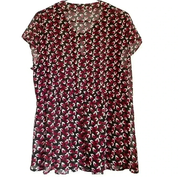 Smart Set  semi sheer tunic, XL, EUC - Picture 3 of 3